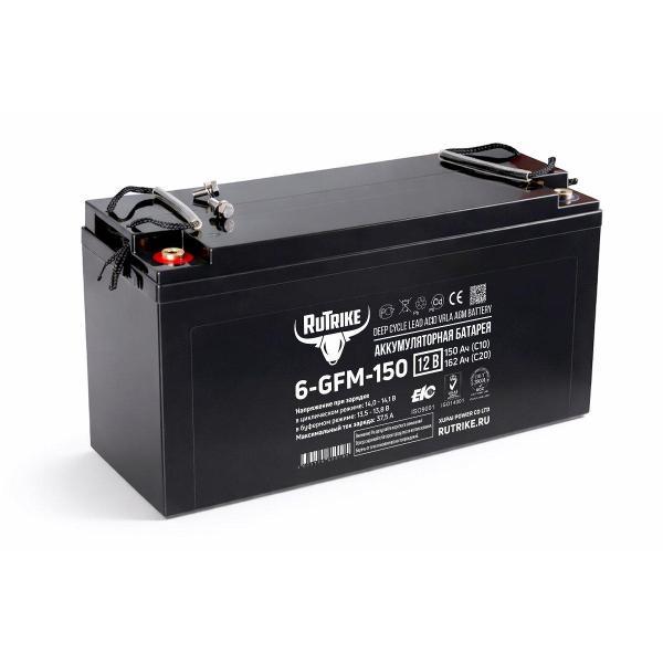 Изображение товара Аккумулятор для ИБП Rutrike 6-GFM-150 (12V162A/H C20)