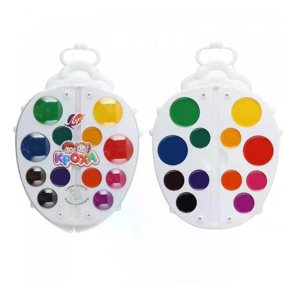 Изображение товара Краска штемпельная Луч Краски для рисования 12 цветов