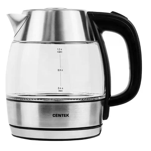 Изображение товара Электрочайник Centek Чайник электрический стеклянный 1.2 л