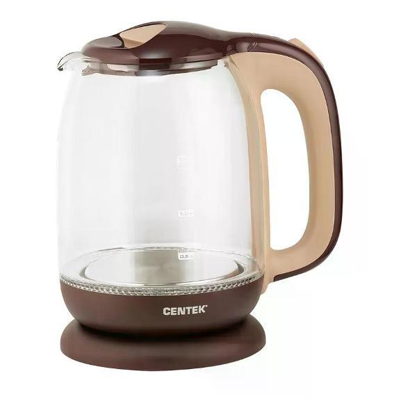 Изображение товара Электрочайник Centek Чайник электрический стеклянный 1.8 л