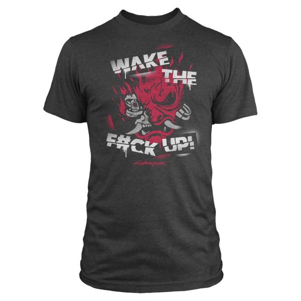 фото Футболка cyberpunk 2077 wake up sketchy premium (xl)