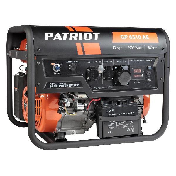 Изображение товара Генератор Patriot GP 6510AE Изображение товара Генератор Patriot GP 6510AE