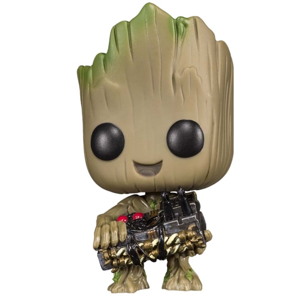 фото Фигурка funko pop! guardians of the galaxy 2: groot w/bomb