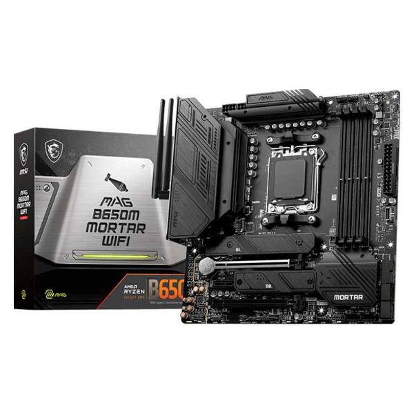 Изображение товара Материнская плата MSI MAG B650M MORTAR WIFI (AM5, mATX)