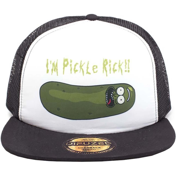Бейсболка Difuzed Rick & Morty: Pickle Rick Trucker pickle