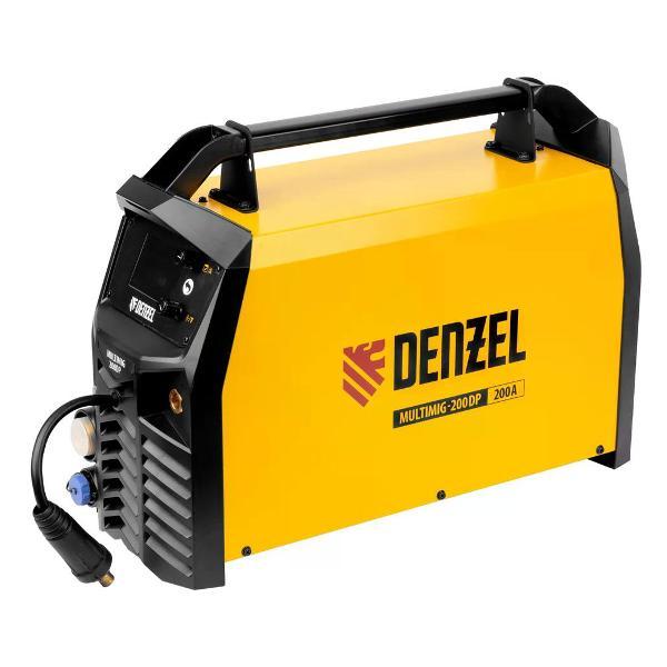 Изображение товара Сварочный аппарат, инвертор DENZEL MultiMIG-200DP Synergy Double Pulse