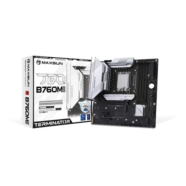 Изображение товара Материнская плата MAXSUN MS-Terminator B760M D5 V2 (LGA1700, mATX)