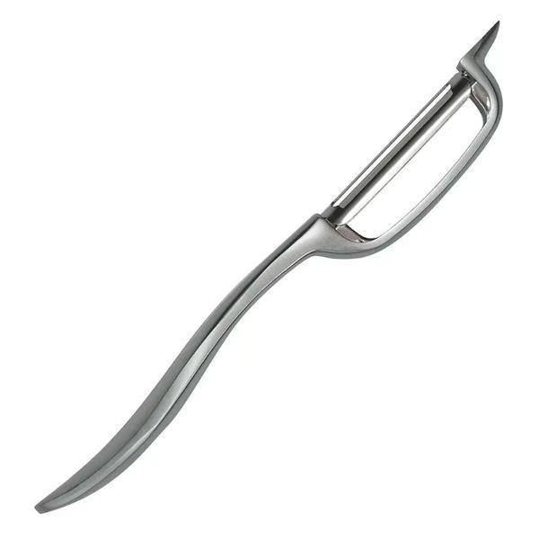 Изображение товара Овощечистка нет бренда Овощечистка вертикальная Steel никель матовый