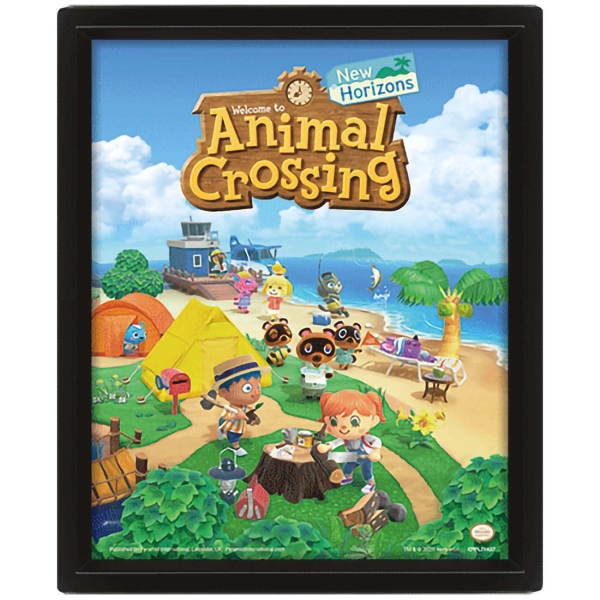 Pyramid 3D Animal Crossing: New Horizons