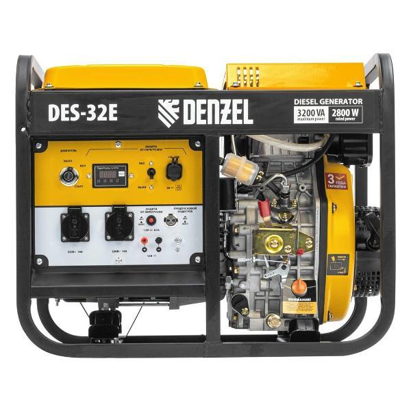 Изображение товара Генератор DENZEL DES-32E