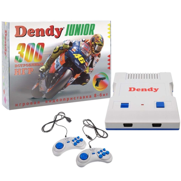 фото Dendy игровая приставка dendy junior (300 игр) + световой пистолет игровая приставка dendy junior (300 игр) + световой пистолет