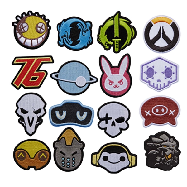 Overwatch Character Iron on Patches