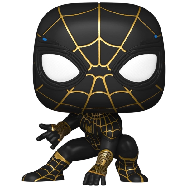 black gold suit spider man