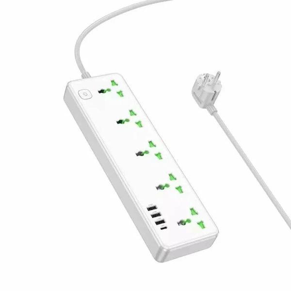 Изображение товара Умный сетевой фильтр hoco AC13A