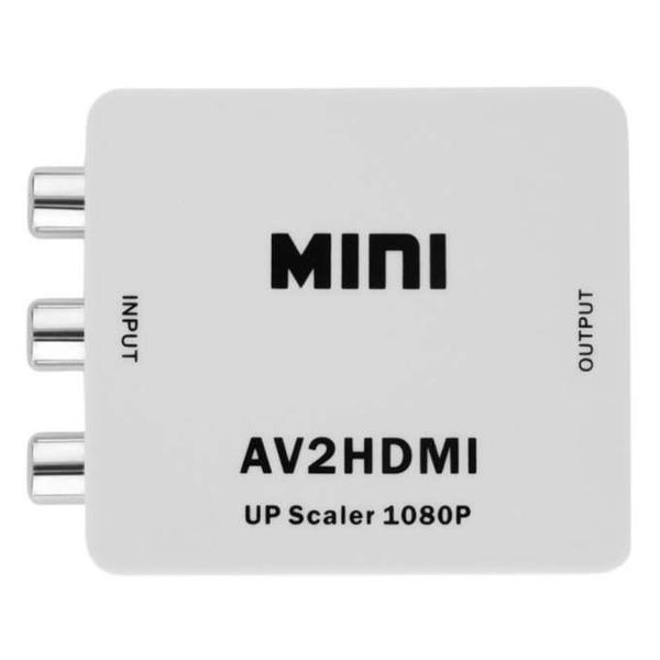 Изображение товара Конвертер видеосигнала Нет бренда Конвертер-переходник AV2HDMI/тюльпаны-hdmi