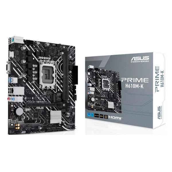 Изображение товара Материнская плата Asus PRIME H610M-K (LGA1700 mATX)