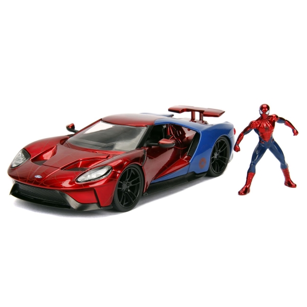 Jada Marvel: 2017 Ford GT W/Spider-Man
