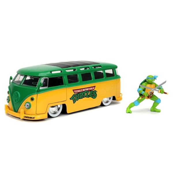 ninja turtle toy bus