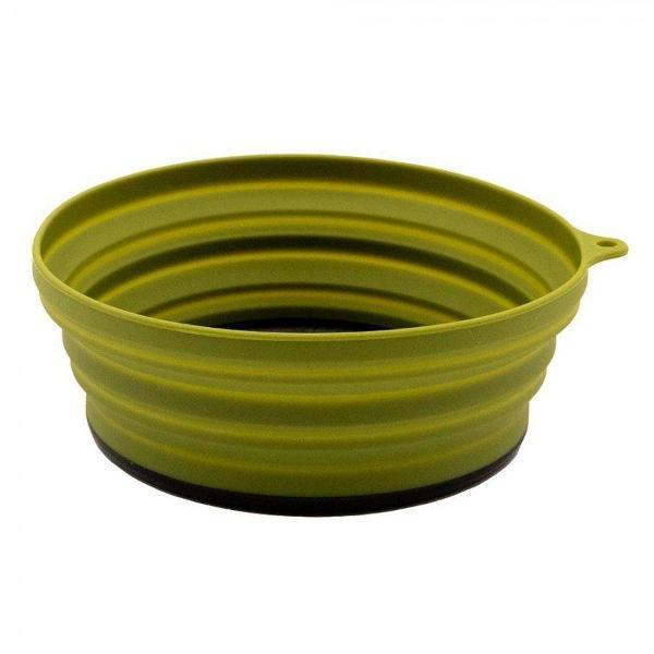 Изображение товара Сушилка походная Tramp тарелка силиконовая с пласт. дном_оливковый