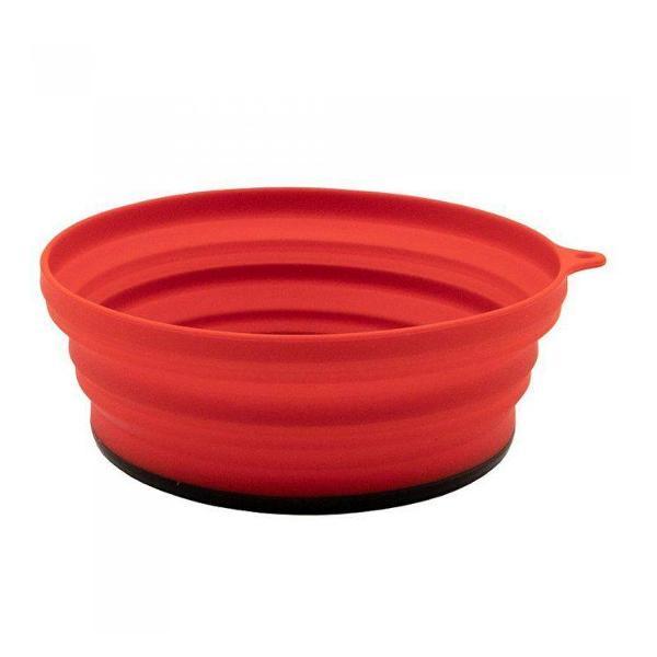 Изображение товара Сушилка походная Tramp тарелка силиконовая с пласт. дном_терракотовый