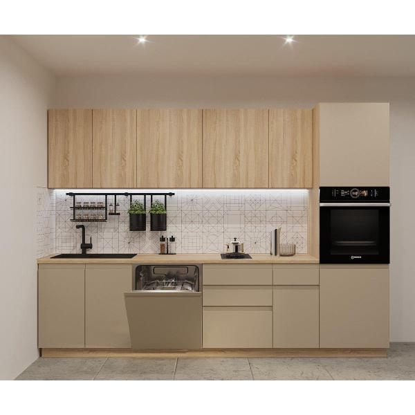 Изображение товара Кухня модульная Кухни РМ КГ Лайн Сонома/Пикрит, 3000 мм