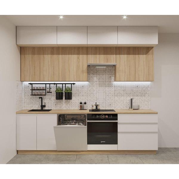 Изображение товара Кухня модульная Кухни РМ КГ Лайн Тальк/Сонома, 2800 мм