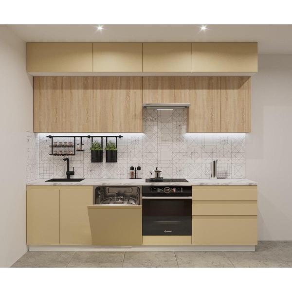 Изображение товара Кухня модульная Кухни РМ КГ Лайн Сонома/Стамбул, 2800 мм