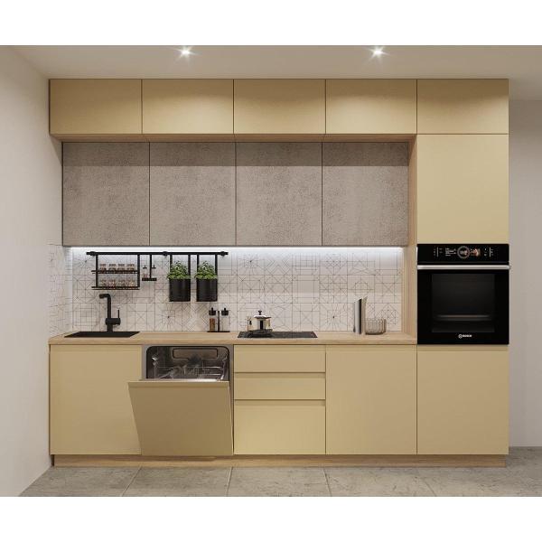 Изображение товара Кухня модульная Кухни РМ КГ Лайн Стамбул/Бетон светлый, 3000 мм