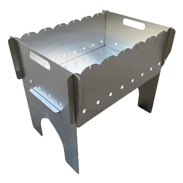 Изображение товара Мангал Нет бренда Разборный из нержавейки толщиной 2мм