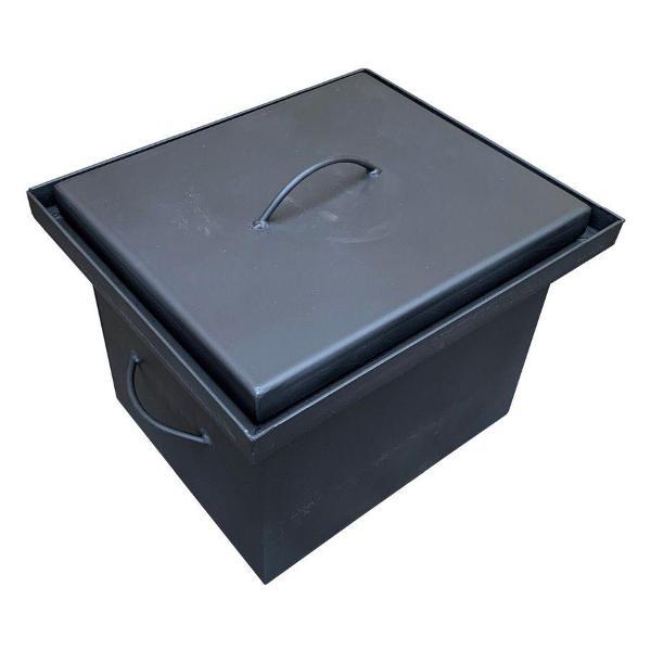 Изображение товара Коптильня Нет бренда с гидрозатвором 2х ур. с поддон. для жира мал.