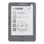Изображение товара Электронная книга Digma K1 темно-серый