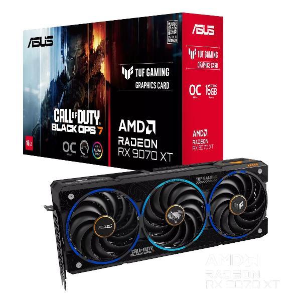 Изображение товара Видеокарта Asus TUF-RX9070XT-O16G-COD-BO7