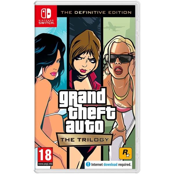 Игра Take2 Grand Theft Auto: The Trilogy -Definitive Edition grand theft auto the trilogy the definitive edition [xbox]