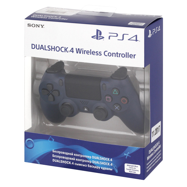 PS4 Sony DualShock 4 v2 Midnight Blue CUH ZCT2