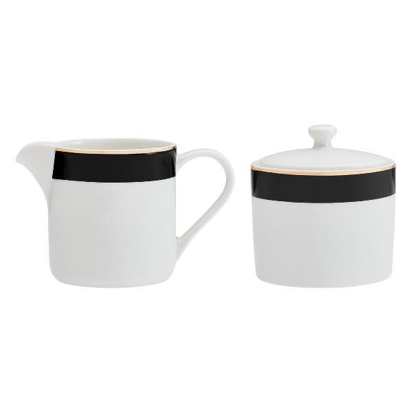 Изображение товара Сахарница Kitchen Craft Kitchen Craft Набор для сахара и сливок Mikasa Luxe Deco