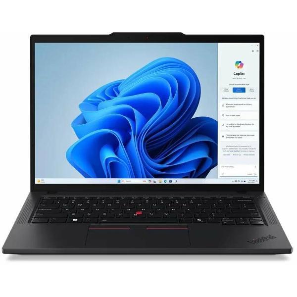 Изображение товара Ноутбук Lenovo Ноутбук Lenovo ThinkPad T14 Gen 5 , Core Ultra 7 155U, 32GB, 1024GB, Win11 Pro, black (21ML005AUS) Сенсорный