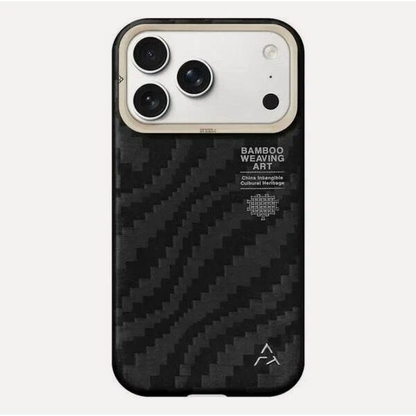 Изображение товара Чехол для смартфона, телефона AIRITY Чехол AIRITY Bamboo Fiber Case для iPhone 17 Pro Max(Fog Black)