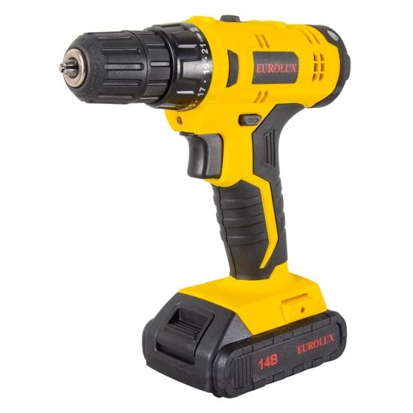 Изображение товара Дрель-шуруповерт Eurolux ДА-14/2Li