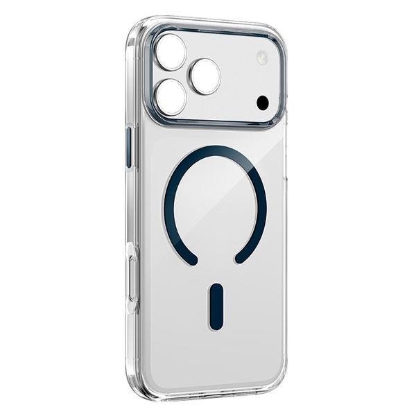 Изображение товара Чехол для смартфона, телефона KEEPHONE Apple iPhone 17 Pro Max Aurora MagSafe Кристально чистый корпус с покрытием AF без отпечатков пальцев Синий