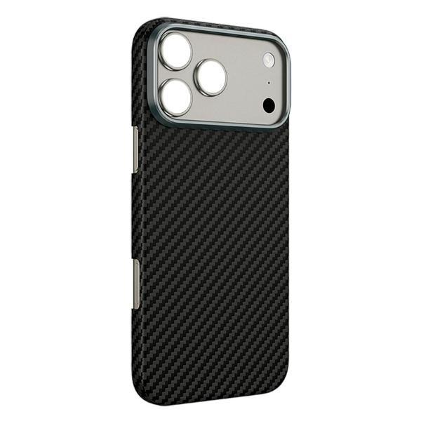 Изображение товара Чехол Keephone Kevilar Diago для Apple iPhone 17 Pro Max карбон MagSafe