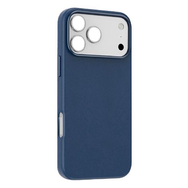 Изображение товара Чехол для смартфона, телефона Keephone Apple iPhone 17 Pro Max Peekaboo MagSafe Высококачественная кожа приятная на ощупь, сильные магниты N52 Синий