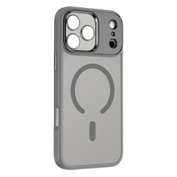 Изображение товара Чехол для смартфона, телефона Keephone Apple iPhone 17 Pro Mago Pro MagSafe Матовый, защита от царапин усовершенствованный дизайн Серый