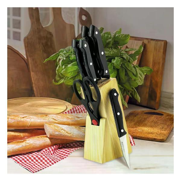 Изображение товара Нож кухонный maestro Ножи кухонные набор на подставке