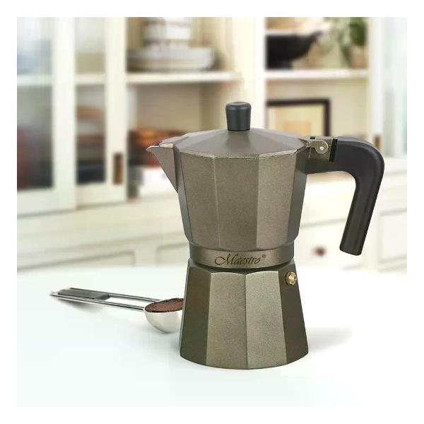Изображение товара Кофеварка гейзерная Maestro Кофеварки Espresso Moka 300мл гейзерная