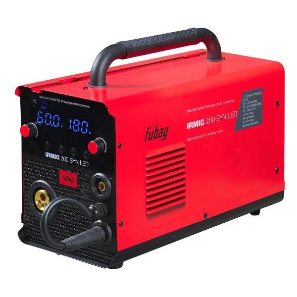Изображение товара Сварочный аппарат, инвертор FUBAG IRMIG 200 SYN LED (с горелкой 250 А в комплекте)