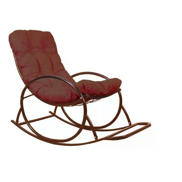 Изображение товара Кресло M-Group Кресло-качалка коричневое, коричневая Изображение товара Кресло M-Group Кресло-качалка коричневое, коричневая