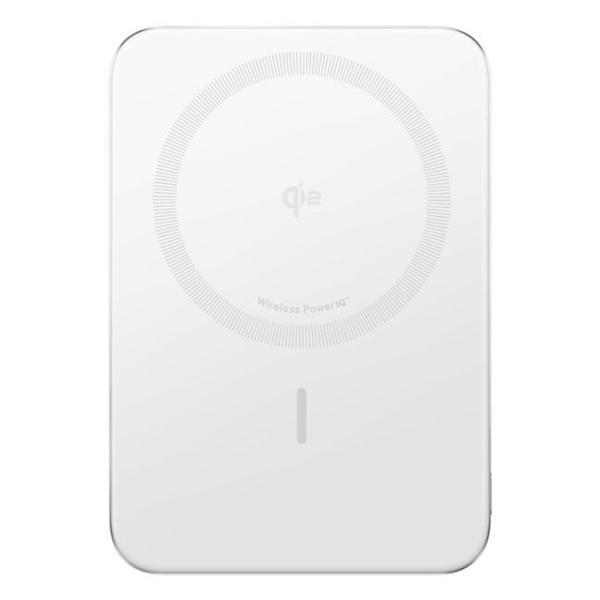 Изображение товара Внешний аккумулятор MagSafe Anker Nano MagGo 5K Mah 20W MS Qi2 белый Изображение товара Внешний аккумулятор MagSafe Anker Nano MagGo 5K Mah 20W MS Qi2 белый