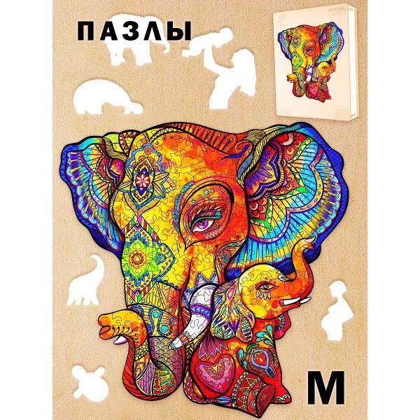 Изображение товара Пазл Woodbests 6216-WP Саванный Слон M