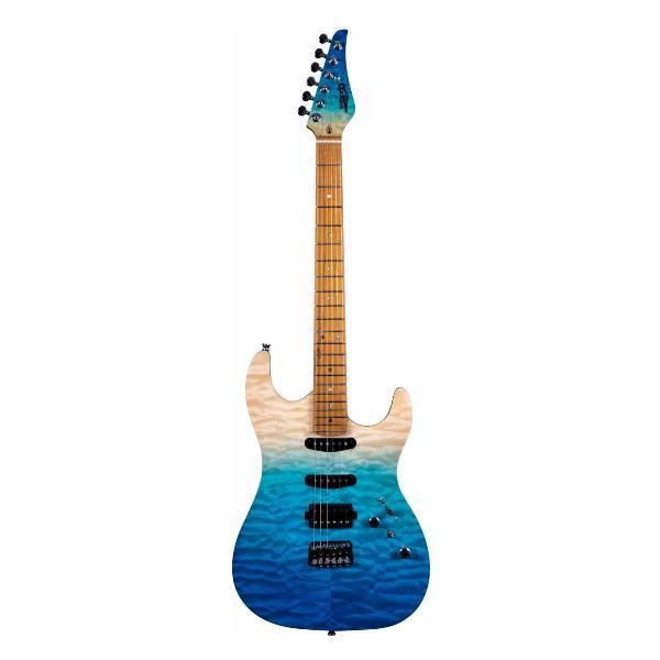 Изображение товара Электрогитара JET JS-1000 QTBL