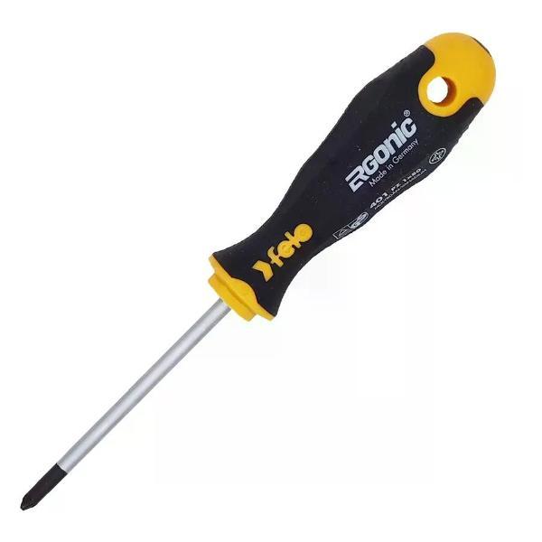 Изображение товара Отвертка Felo Отвертка крестовая PZ1x80 мм Изображение товара Отвертка Felo Отвертка крестовая PZ1x80 мм